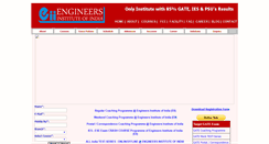 Desktop Screenshot of iescoachingdelhi.com